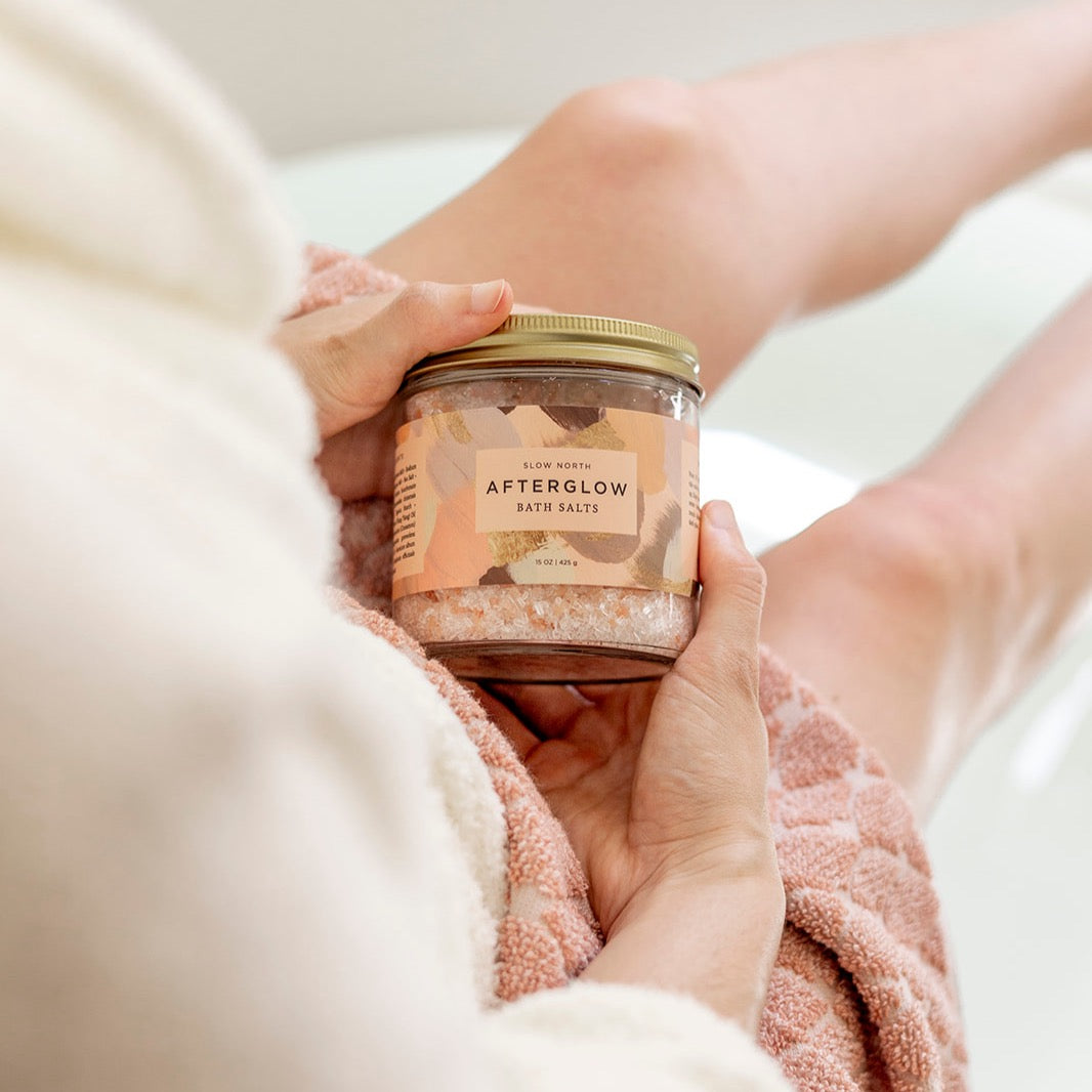 Afterglow Bath Salts Jar