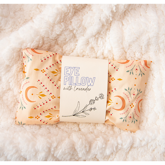Weighted Eye Pillow - Crescent Charm